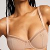 Sieve Balconette Bra in Buff